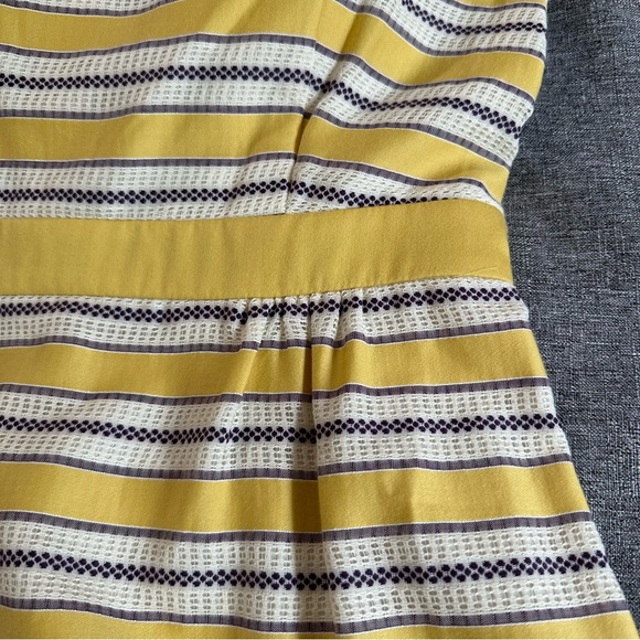 Boden yellow stripe Grace sheath dress NWOT - Picture 3 of 13